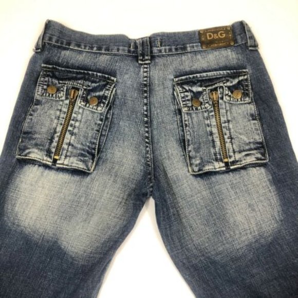 Dolce & Gabbana D&G Womens Blue Denim Jeans - Picture 11 of 12